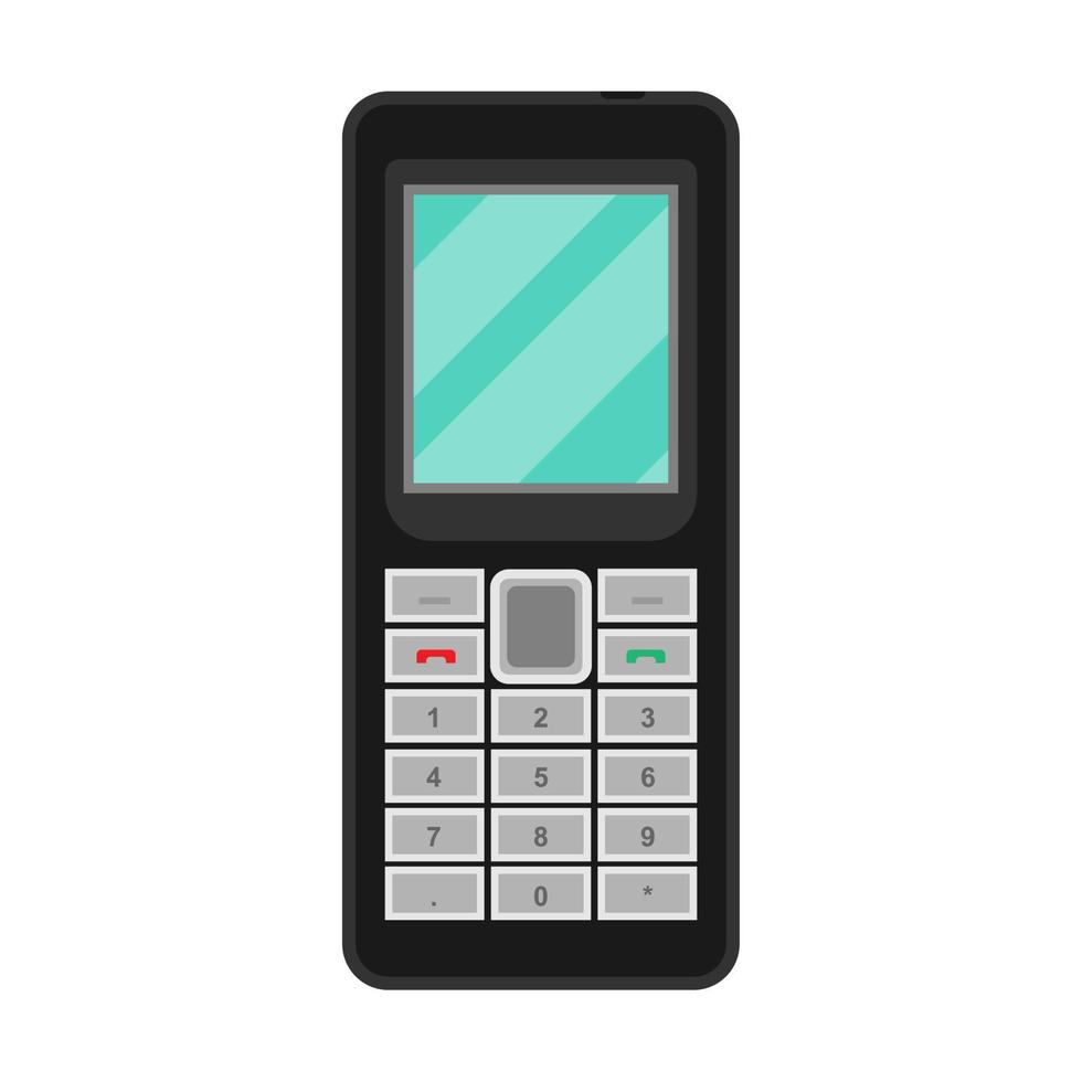 smartphone vector icoon mobiel scherm illustratie. mobiele telefoon geïsoleerd apparaat. bedrijf zwart apparaatje concept vlak sjabloon mockup