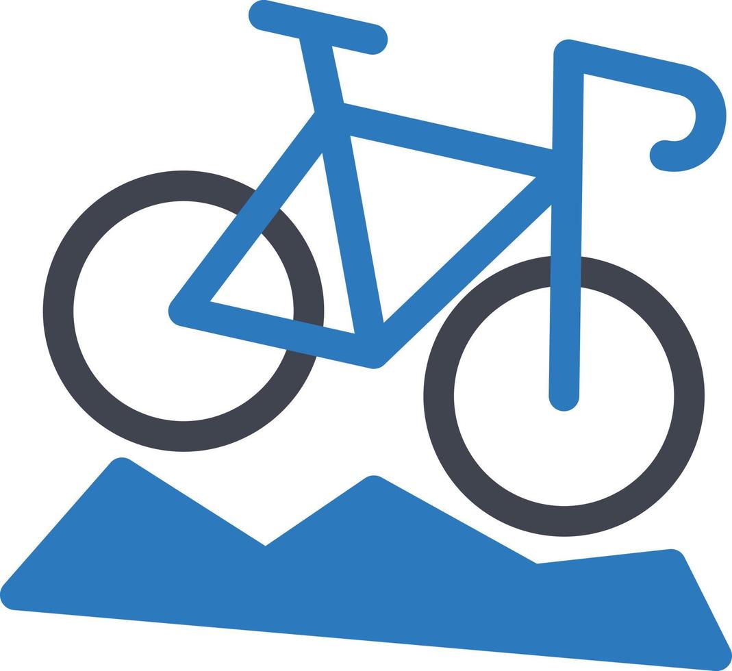 fietsen vectorillustratie op een background.premium kwaliteit symbolen.vector pictogrammen voor concept en grafisch ontwerp. vector