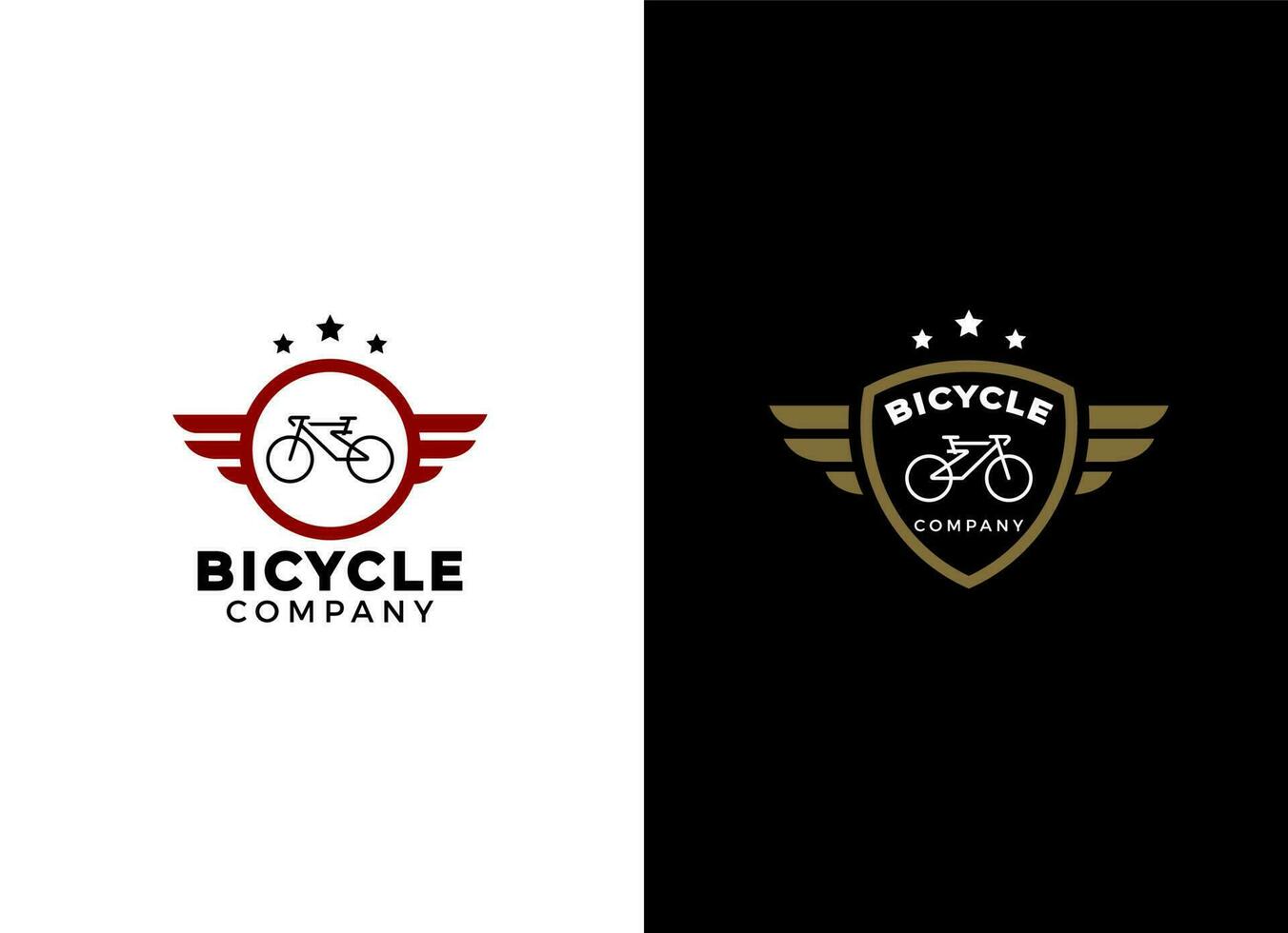 minimalistische fiets logo ontwerp sjabloon. elektrisch fiets embleem vector. vector