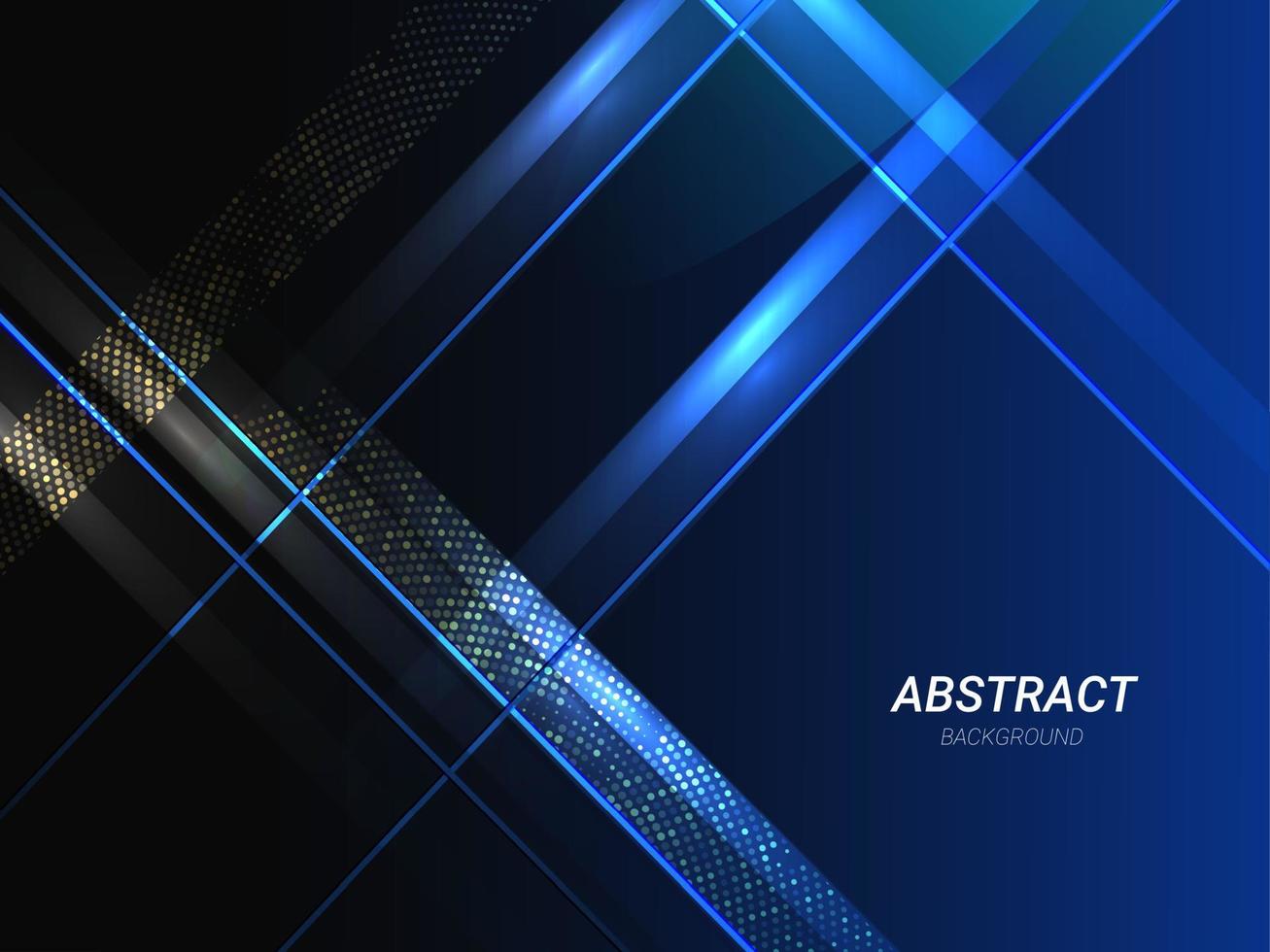 abstract geometrisch blauw dynamisch elegant modern vormpatroon kleurrijke achtergrond vector