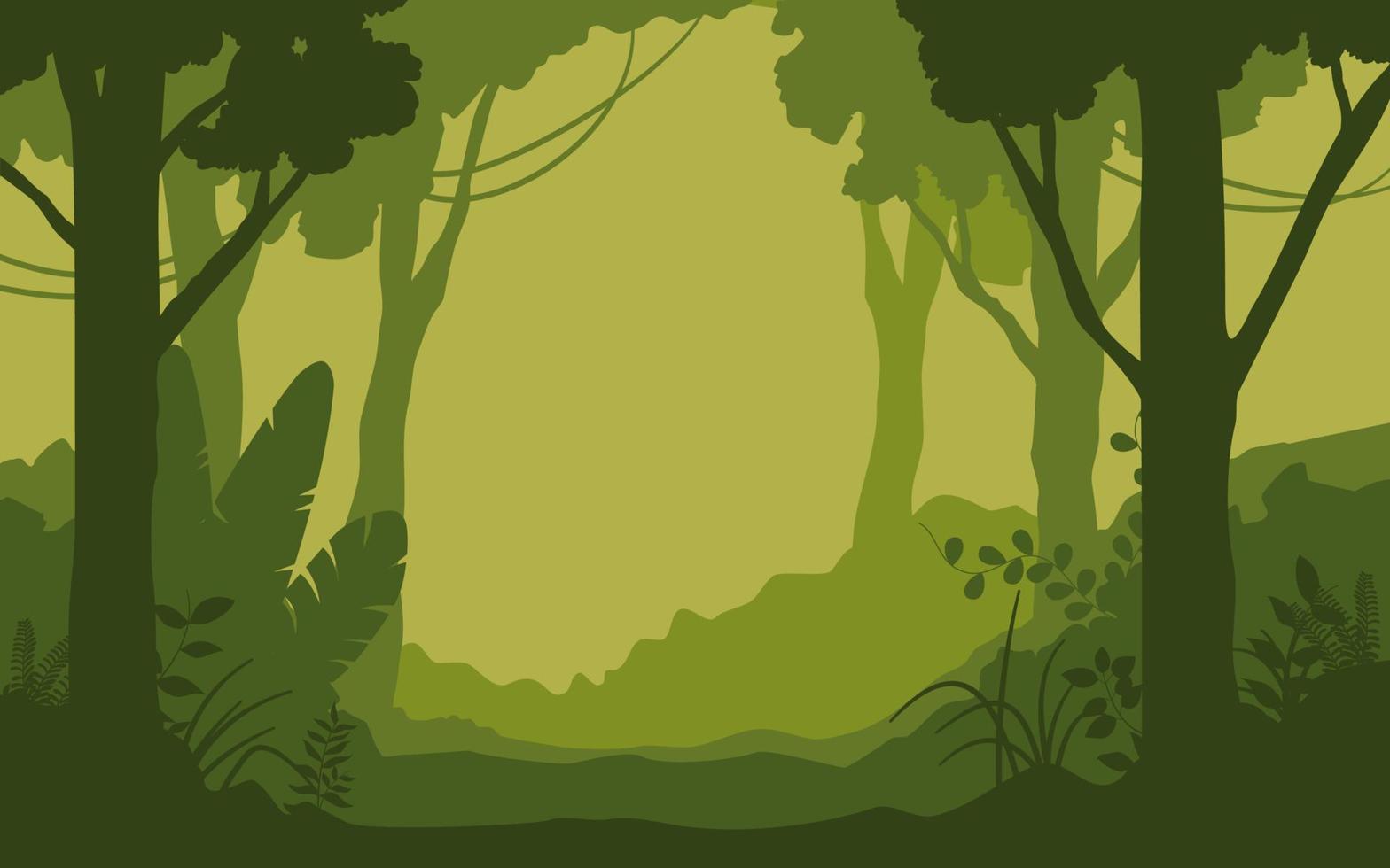 landschap achtergrond natuur illustratie vector