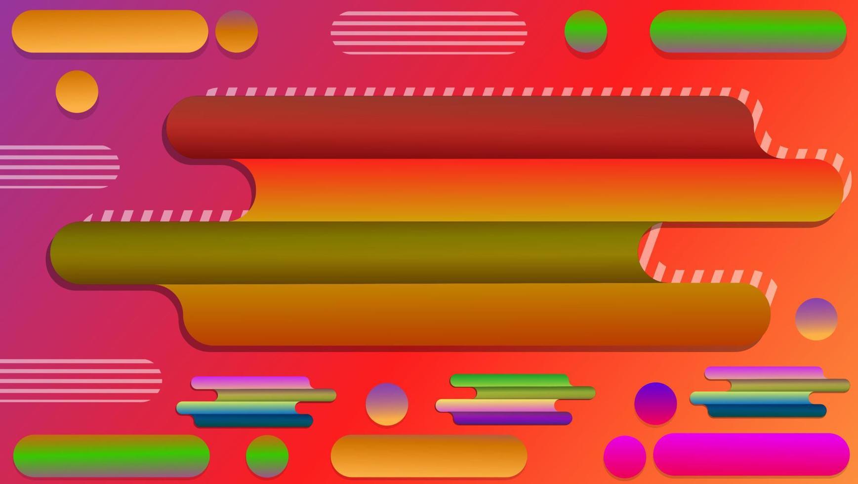 modern abstract kleurrijk vorm achtergrond vector