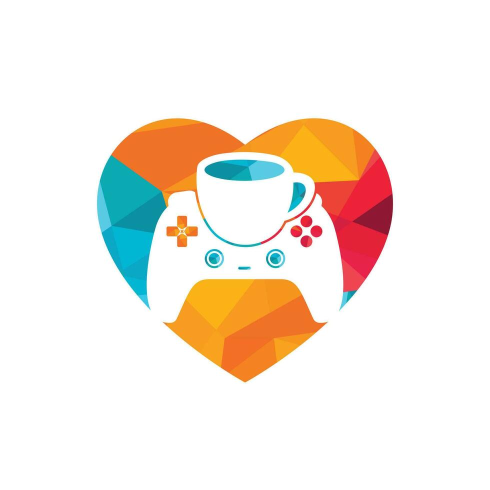 gamer cafe vector logo ontwerp sjabloon.