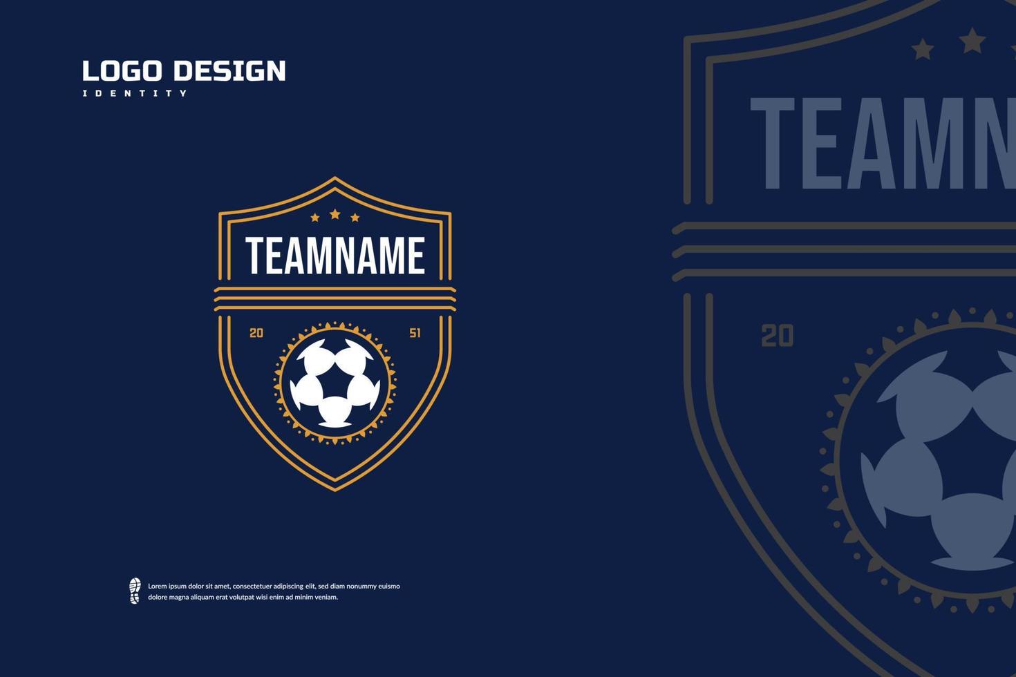 voetbal Amerikaans voetbal insigne logo, sport team identiteit vector. voetbal toernooi sjabloon, e-sport insigne ontwerp vector