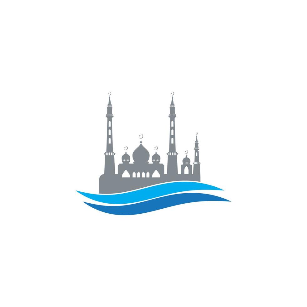 moskee logo vector