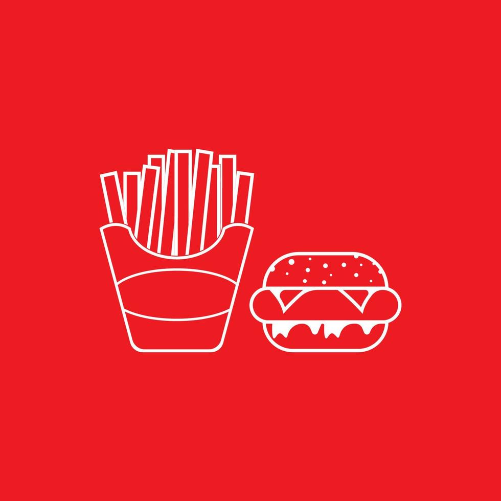 Hamburger icoon vector