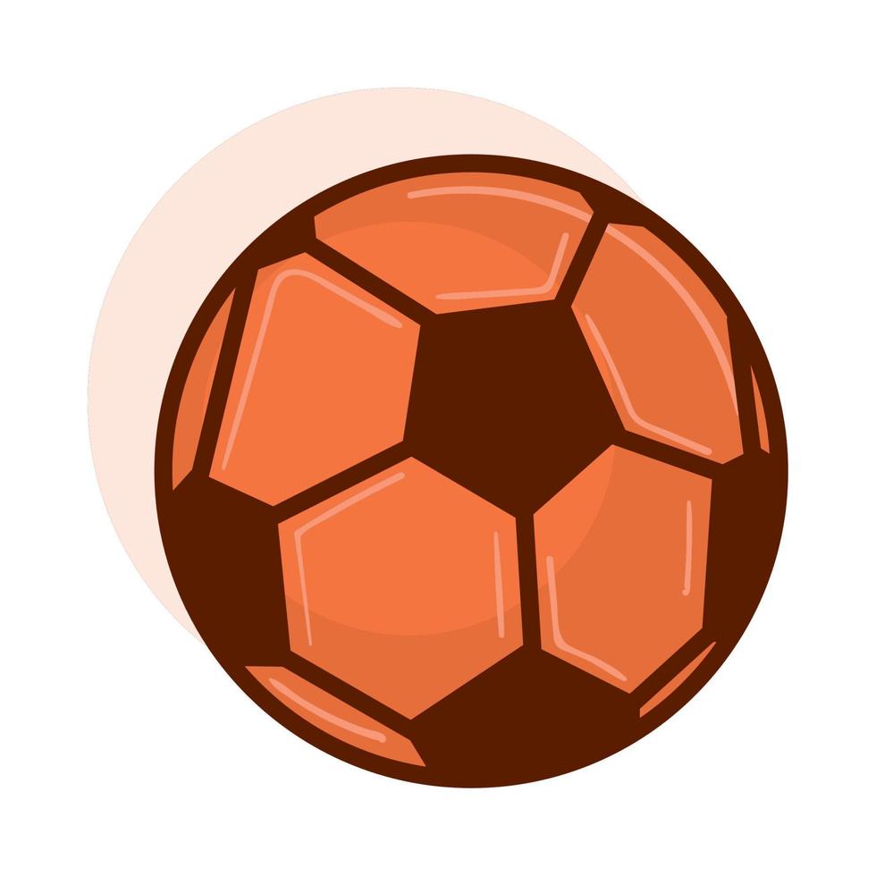 voetbal bal sport icoon vector