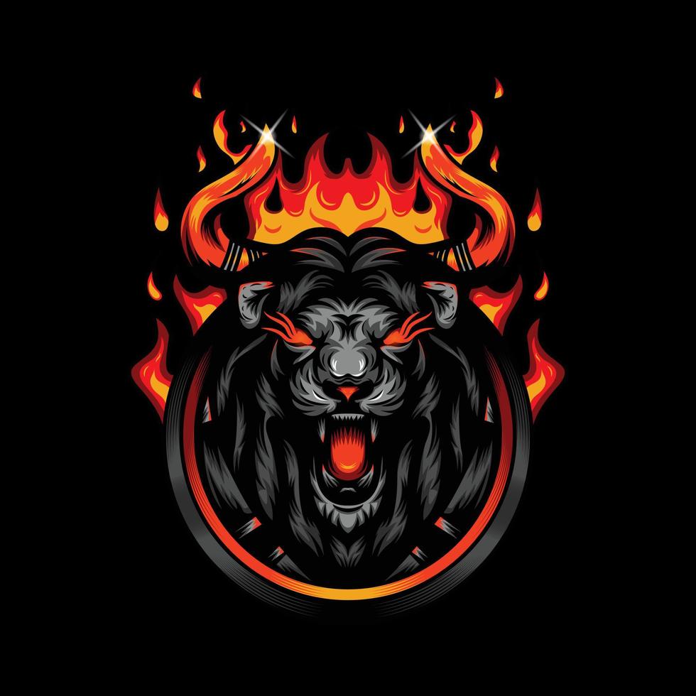 leeuw esport-logo vector