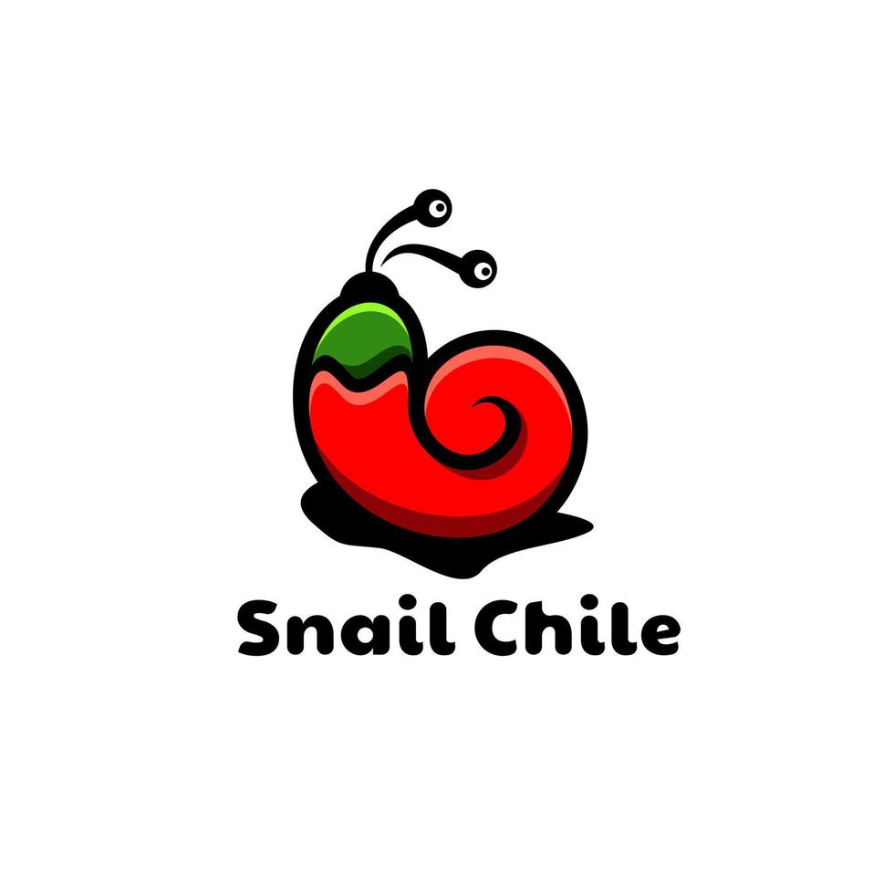 uniek Chili en vis tonijn combinaties,in achtergrond wit ,vector logo ontwerp bewerkbare vector