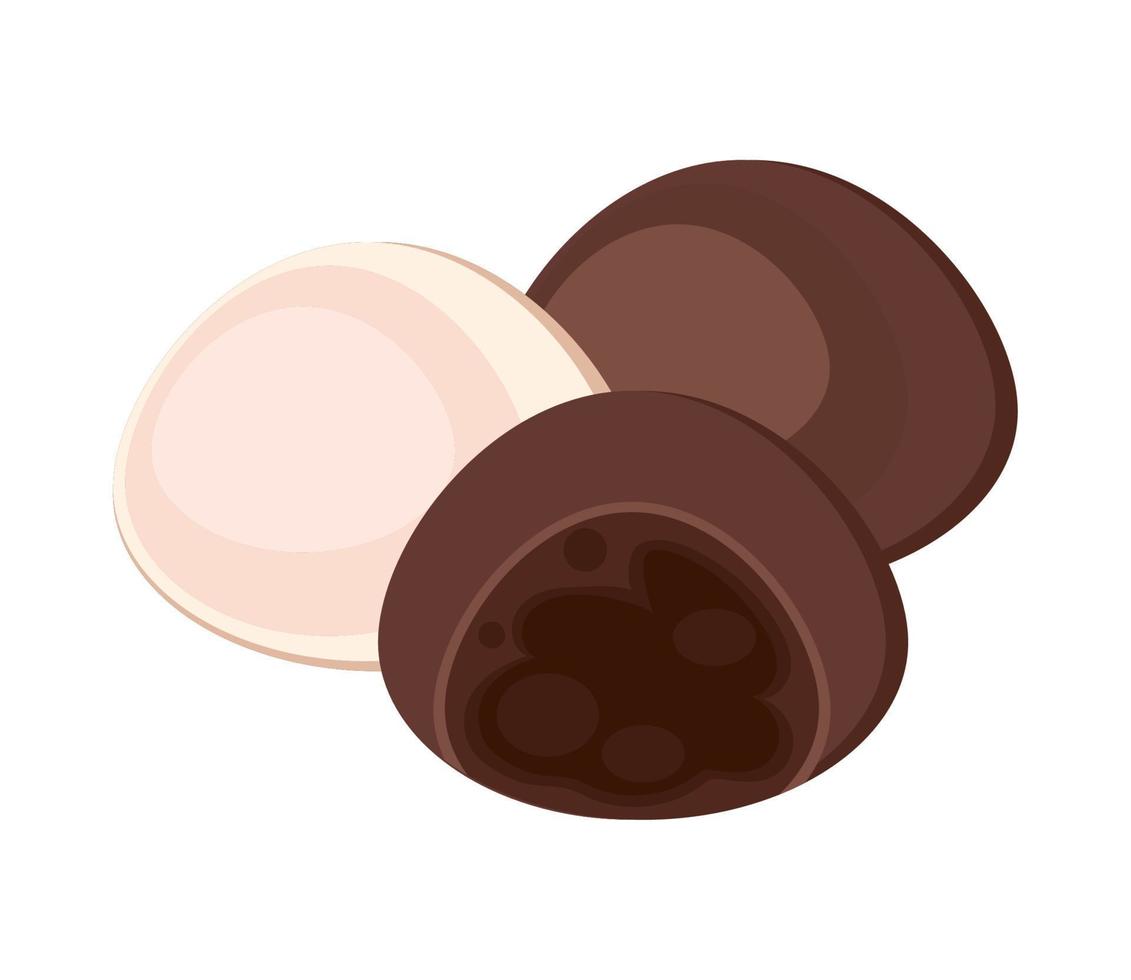 toetje chocola snoepjes zoet vector