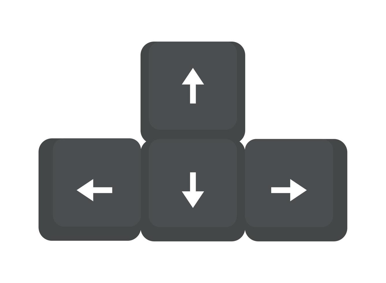 toetsenbord pijlen controle vector
