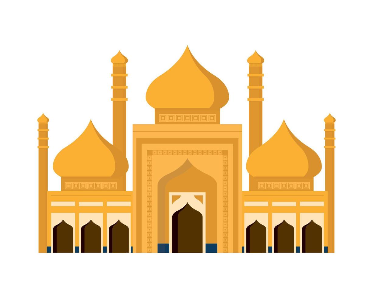 moslim tempel traditioneel vector