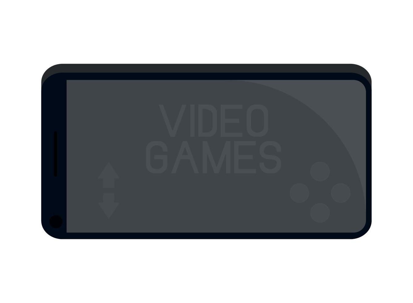 smartphone video spellen vector