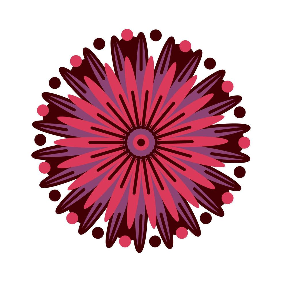 mandala bloem ornament vector