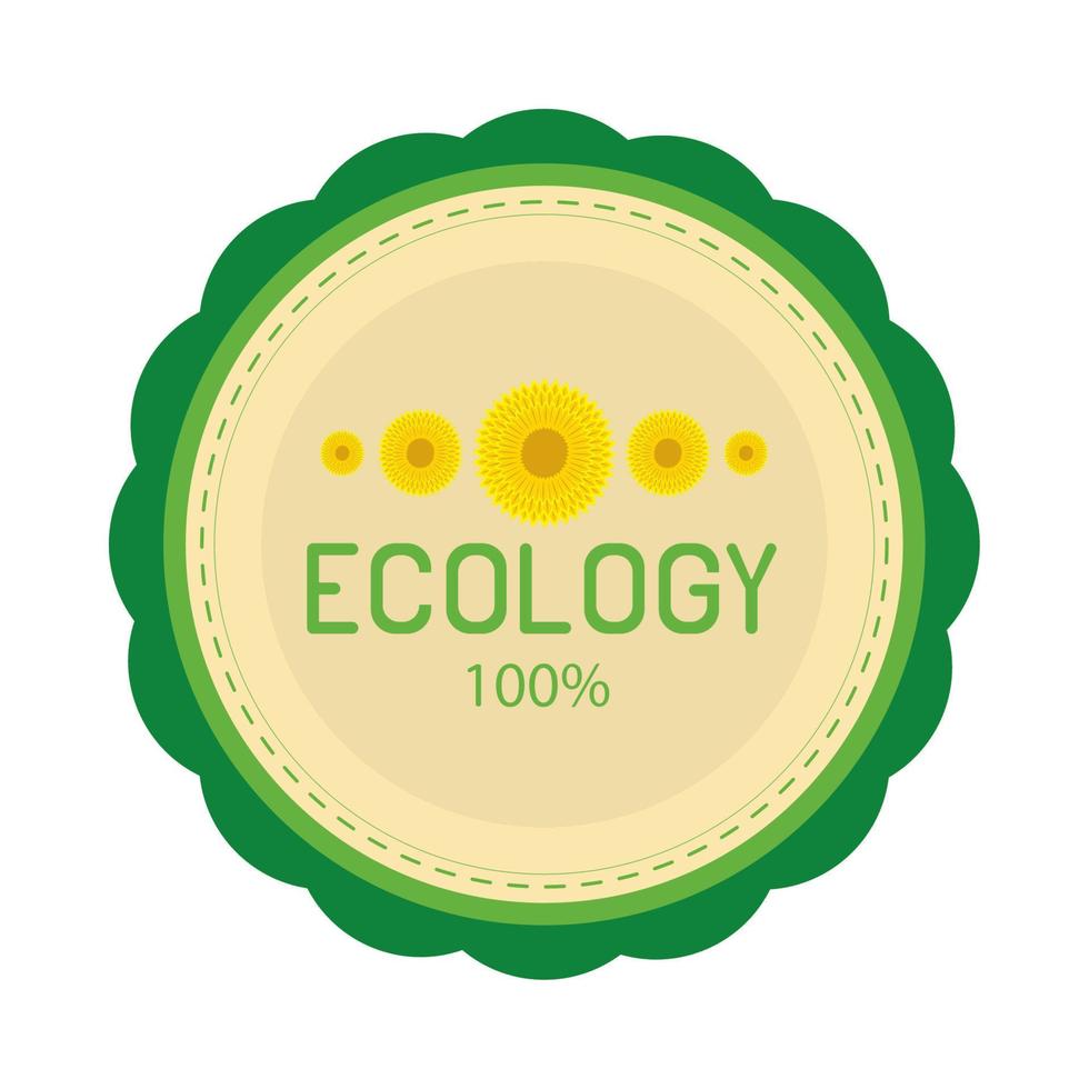 ecologie biologisch Product vector