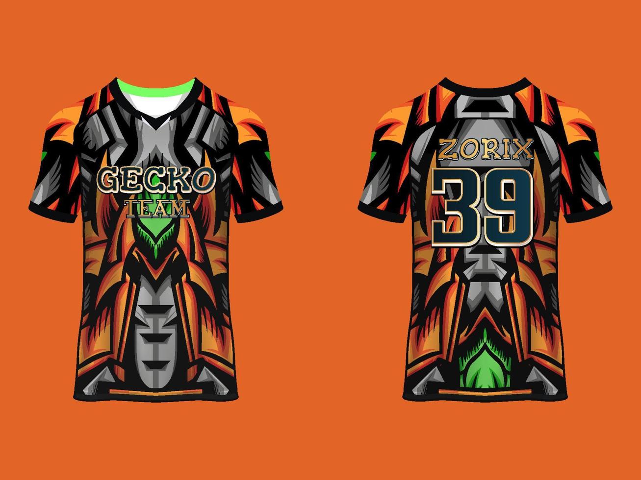 raglan mouwen Jersey ontwerp vector