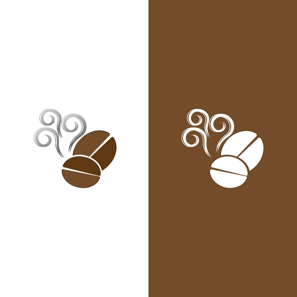 koffieboon pictogram vector