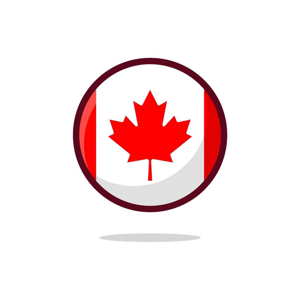 Canada vlag icoon vector