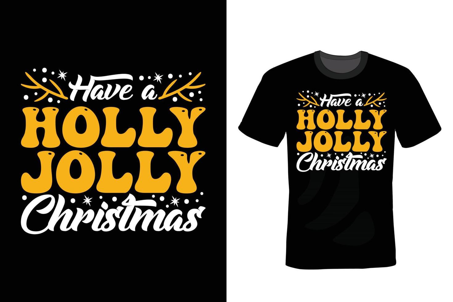 Kerstmis t overhemd ontwerp, vintage, typografie vector