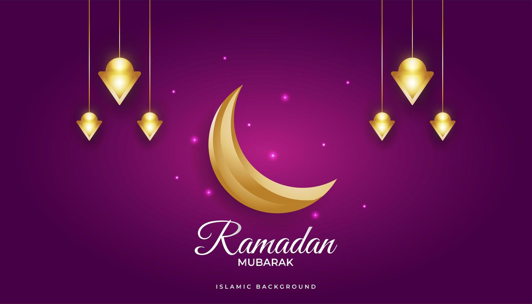 prachtige ramadan achtergrond vector