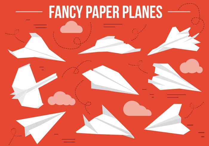 Gratis Paper Planes Vector