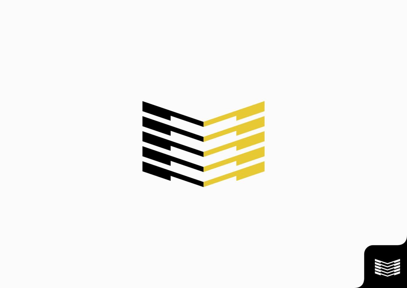 woon- architectuur interieur logo ontwerp vlak minimalistische concept vector