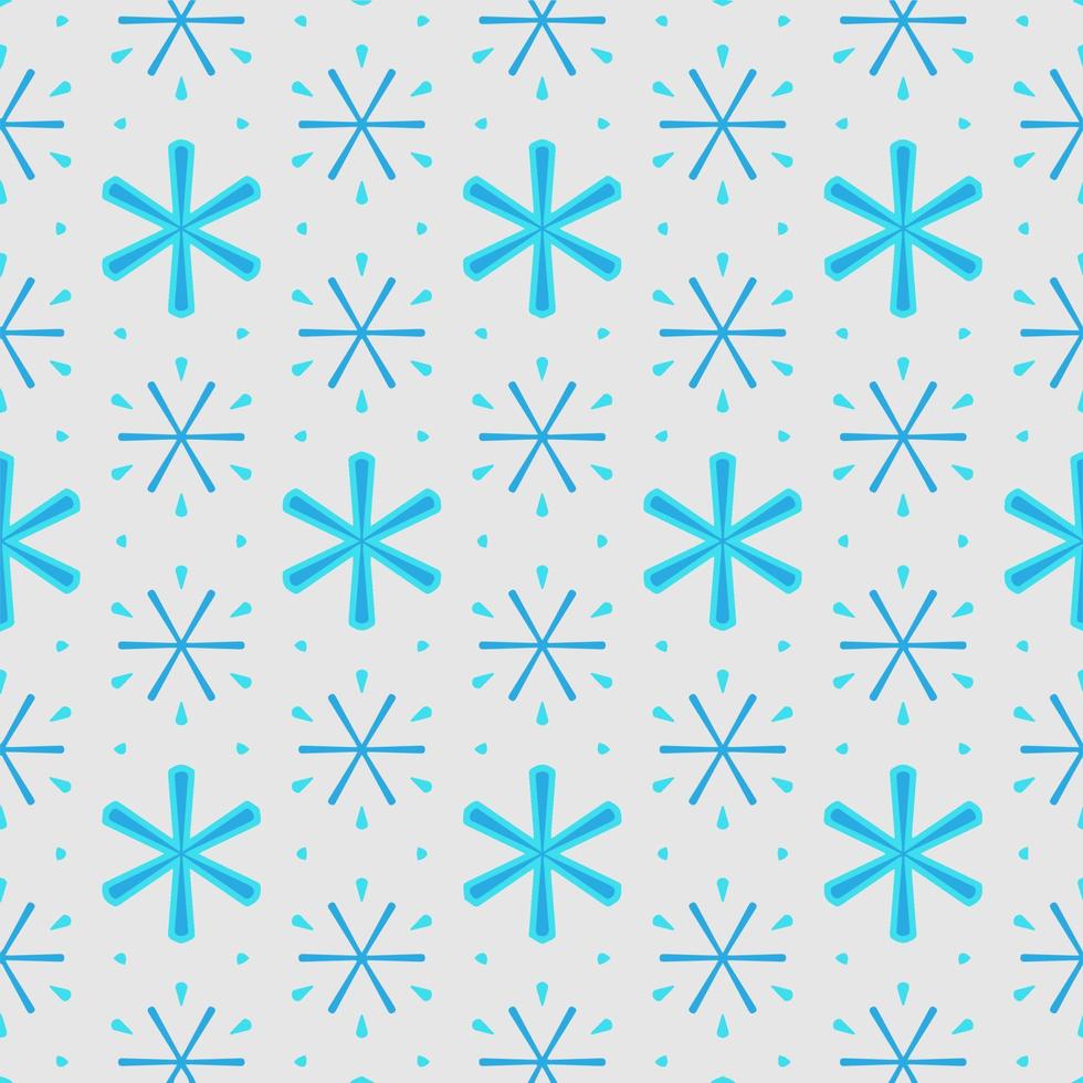 abstract sneeuwvlok patroon vector