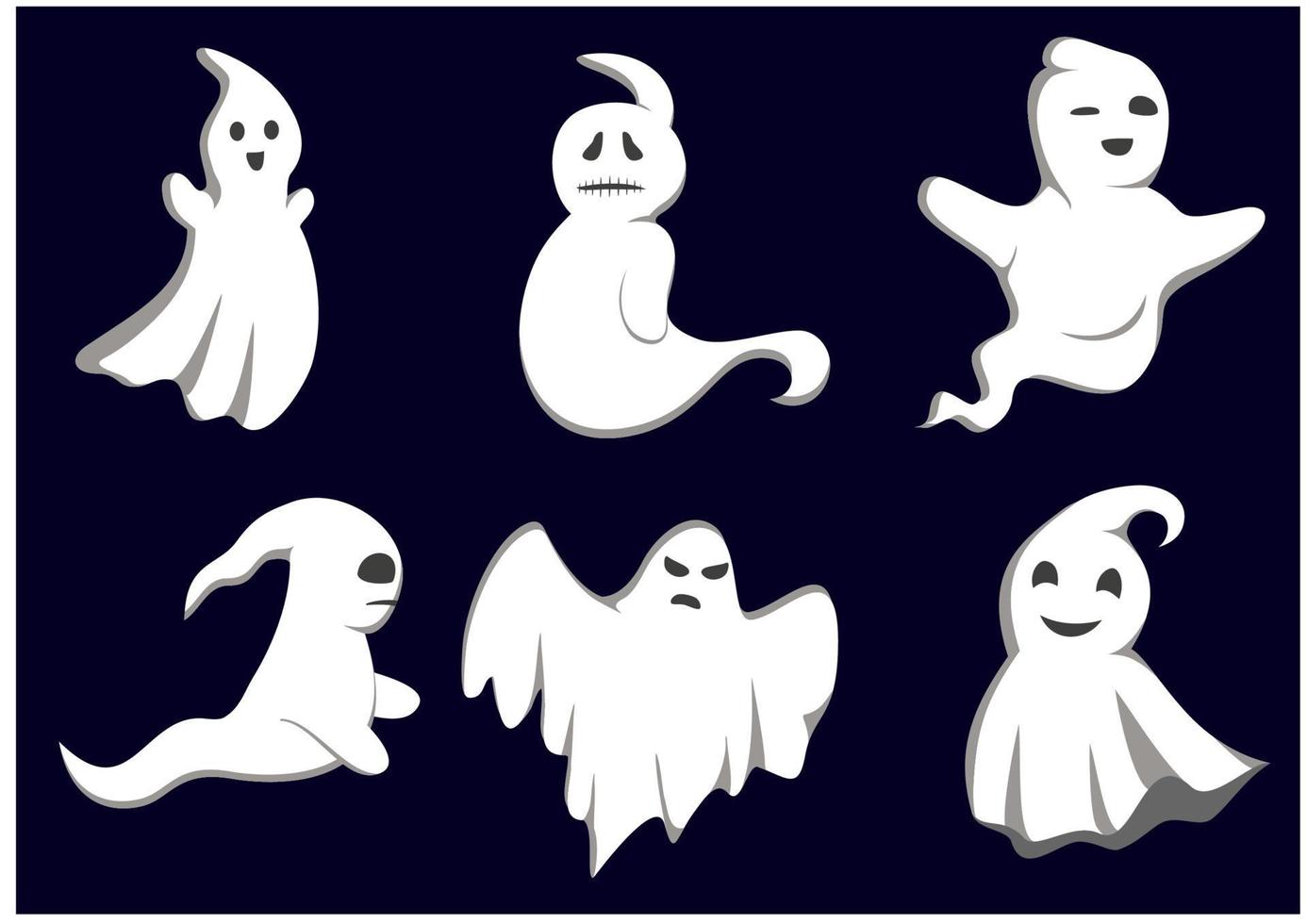 mysterie halloween geesten vector