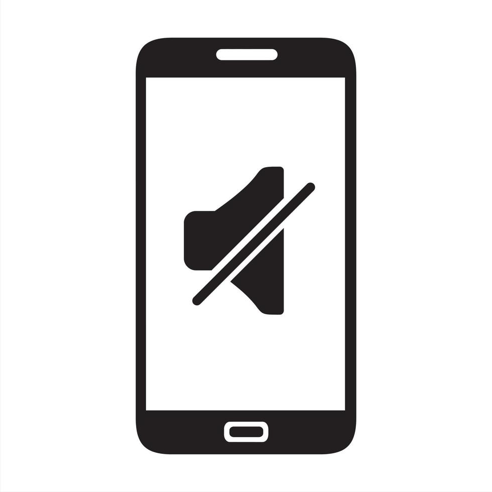 stil mode van smartphone. spreker icoon. vector