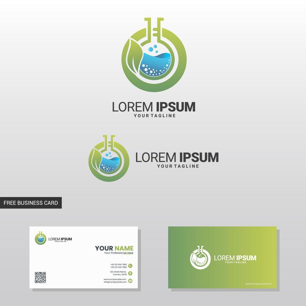 modern natuur logo ontwerp sjabloon vector