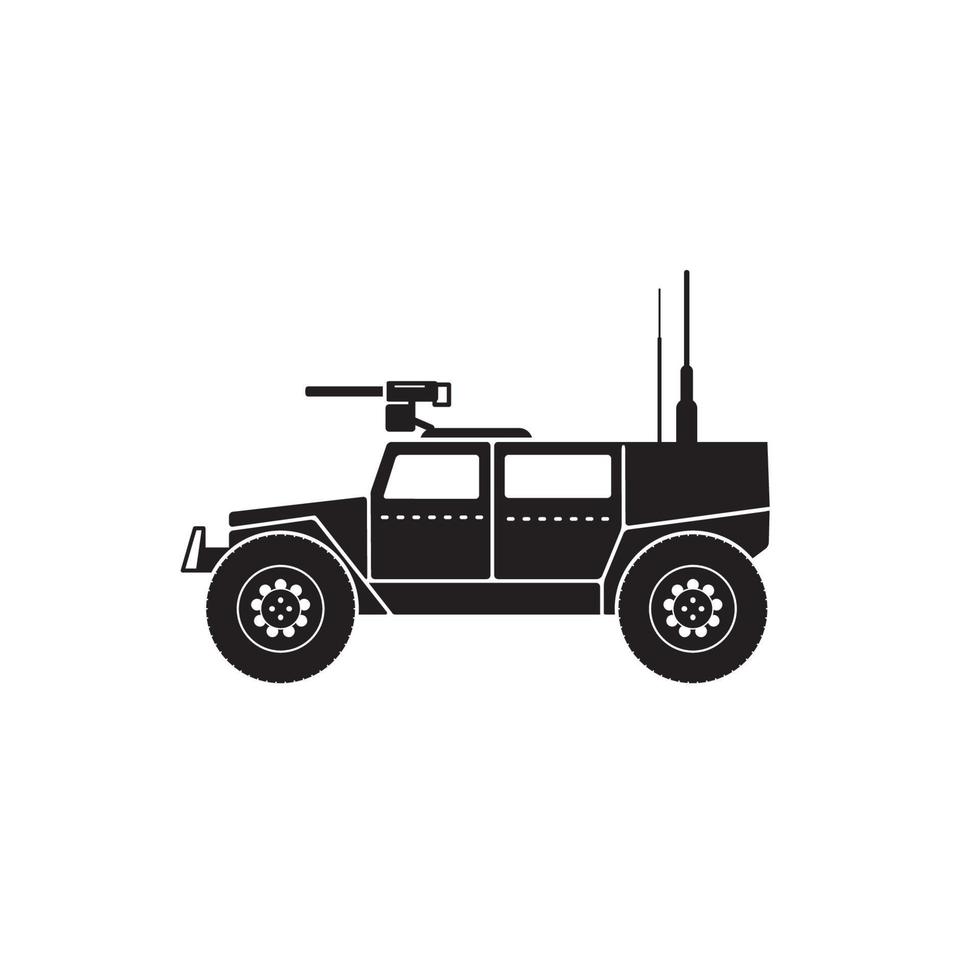 illustratie vector grafisch van oorlog vrachtauto