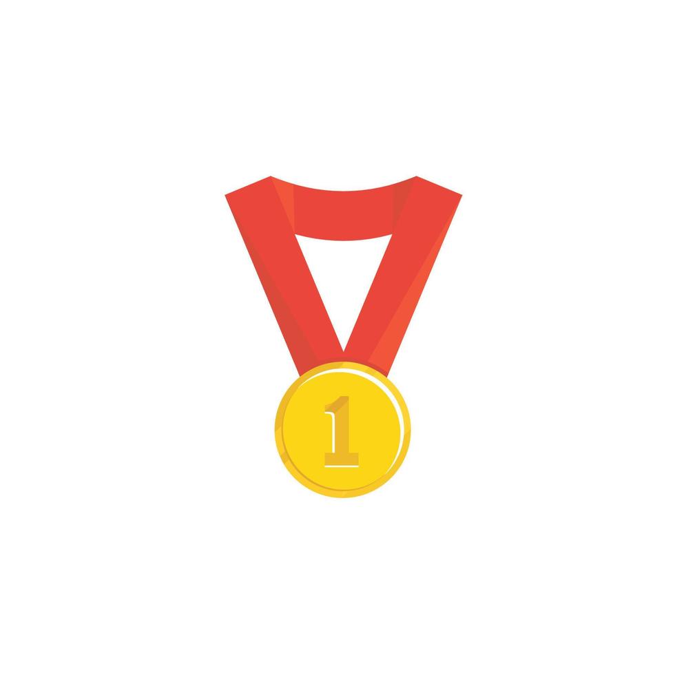 goud medaille ontwerp element vector