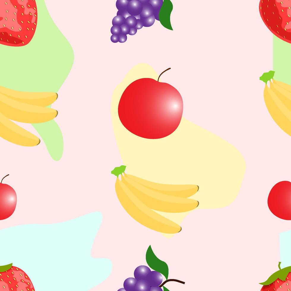 fruit patroon ilustration vector