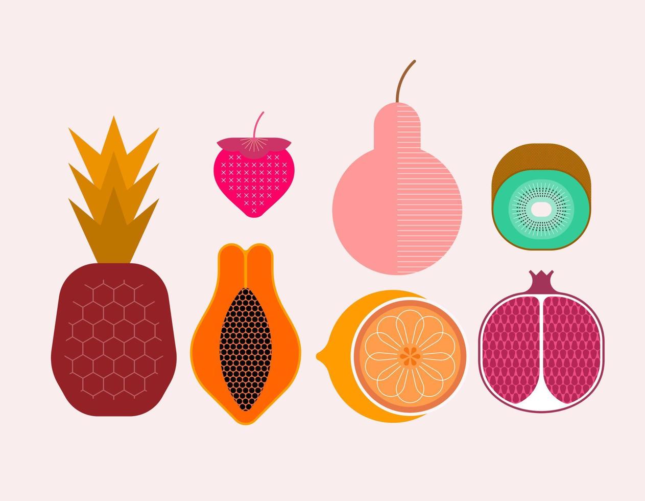 tropisch fruit vector