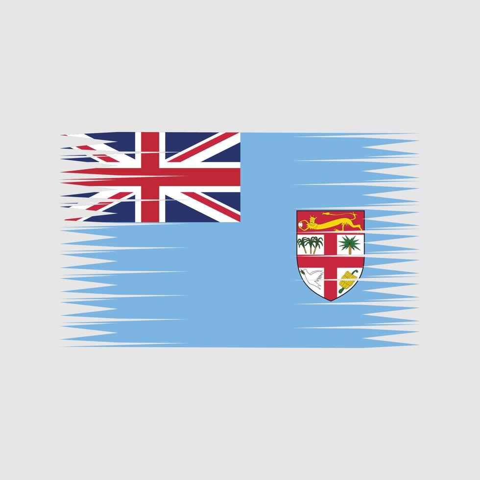 Fiji vlag vector. nationale vlag vector