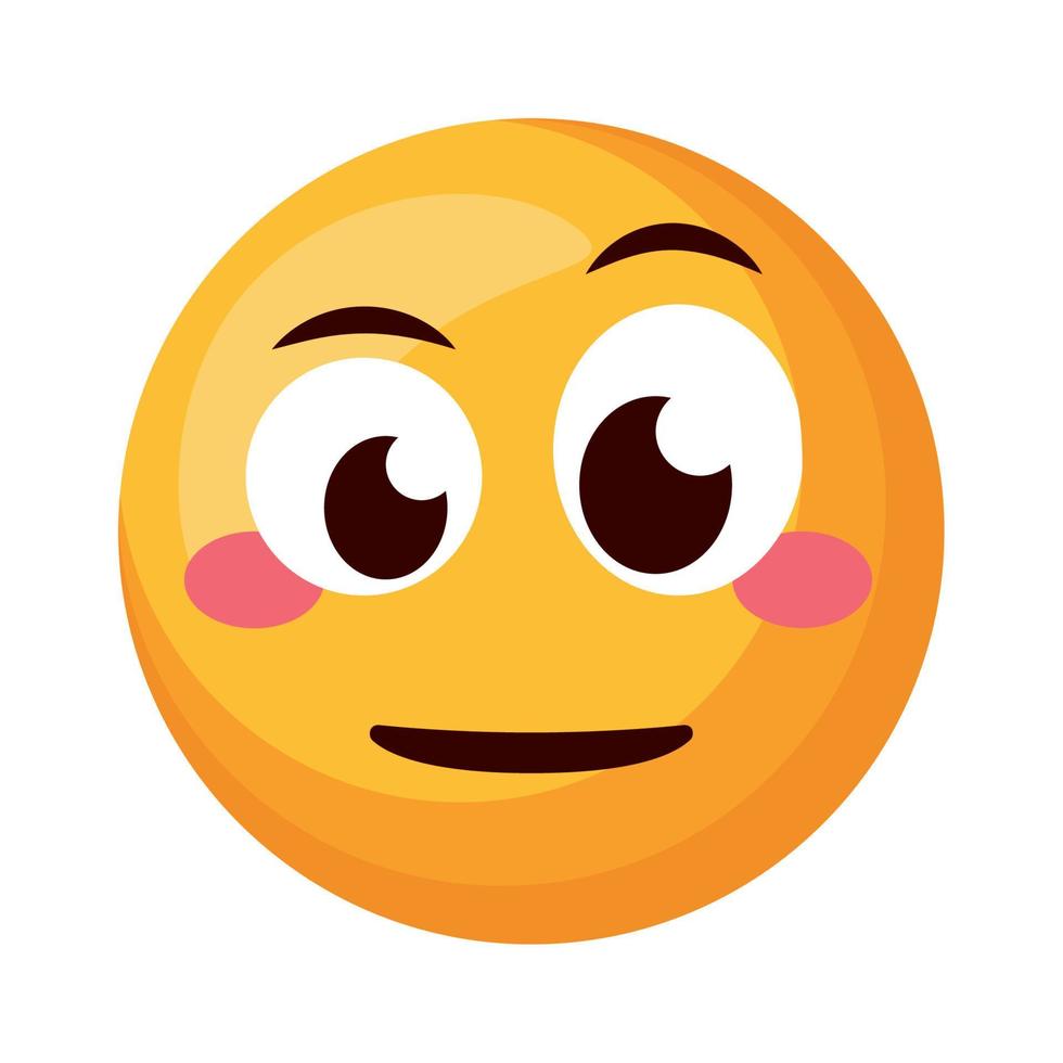 gek emoji gezicht vector