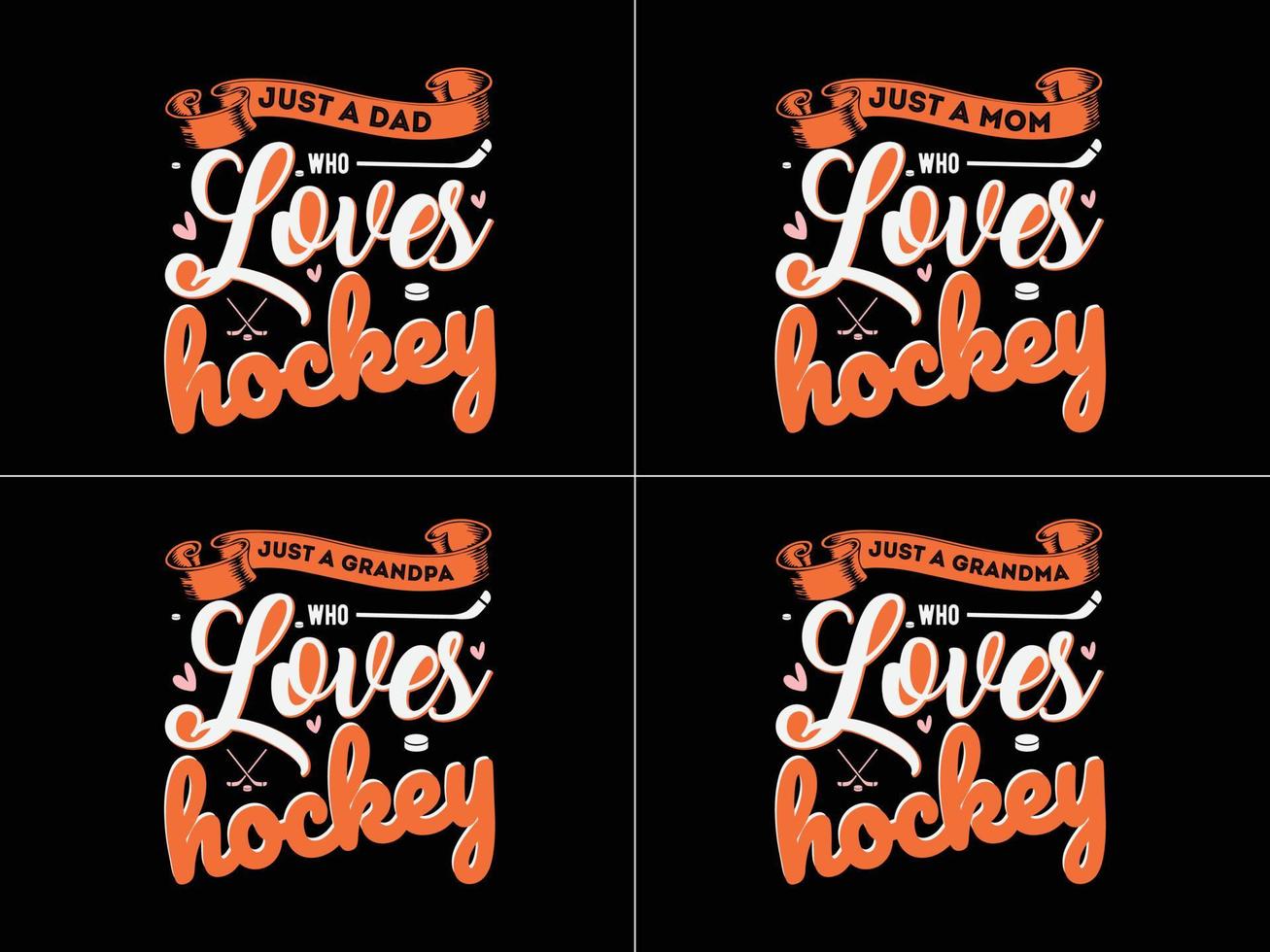 alleen maar een vader mam opa grootmoeder wie liefdes hockey t overhemd ontwerp vector