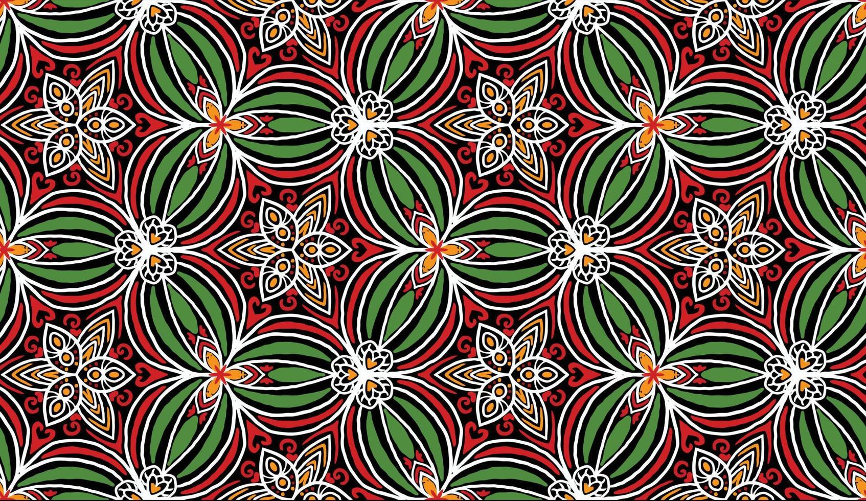 naadloos patroon met fantasie bloemen, natuurlijk behang, bloemen decoratie krullen illustratie. paisley afdrukken hand- getrokken elementen. vector