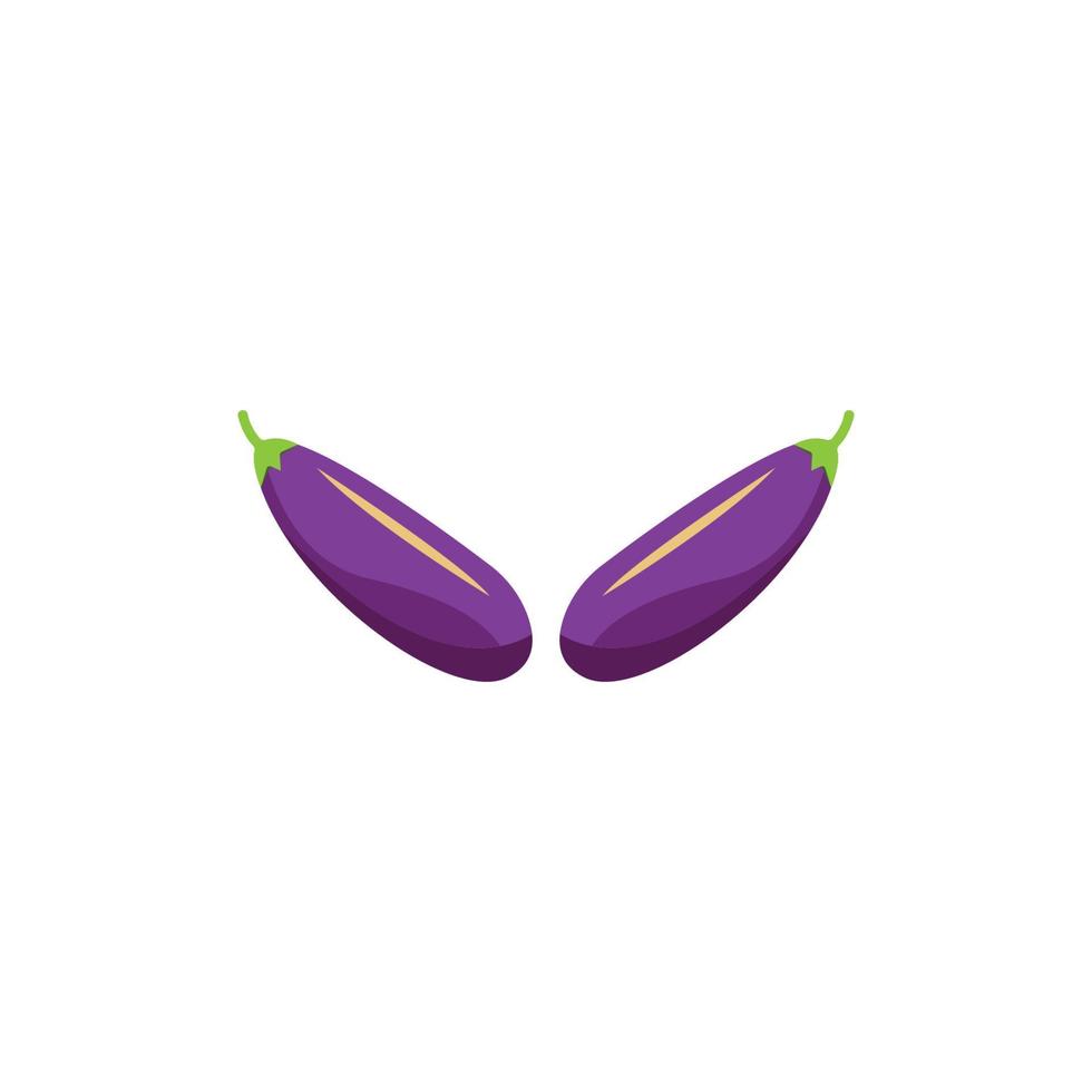 aubergine pictogram vector