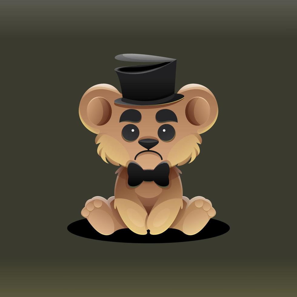 beer goochelaar mascotte logo vector