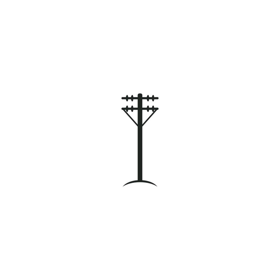 elektrisch pool logo ontwerp vector