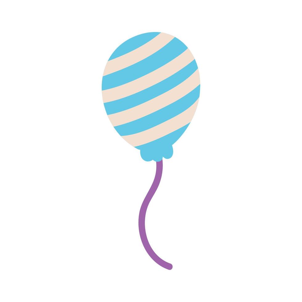 ballon decoratie viering vector