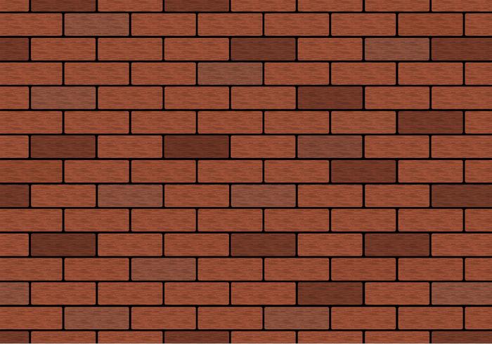 Gratis Brown Brick Wall Vector