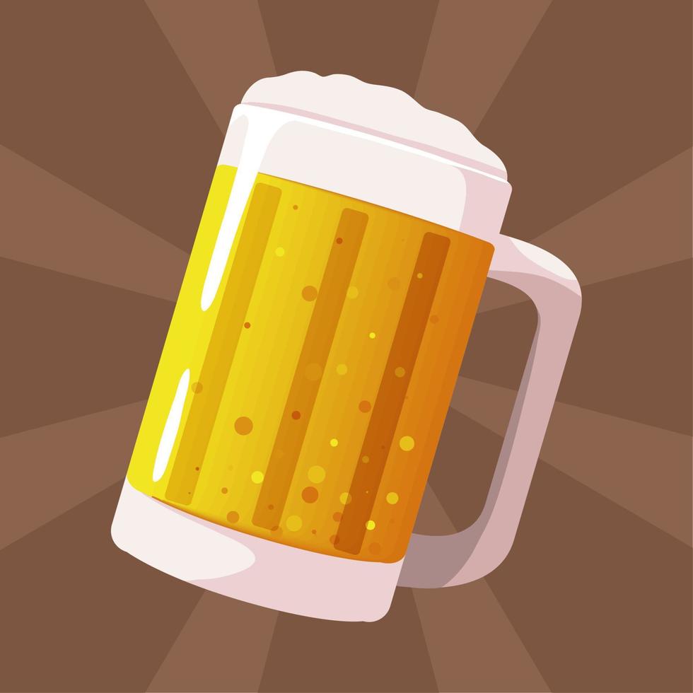 bierglas drinken vector