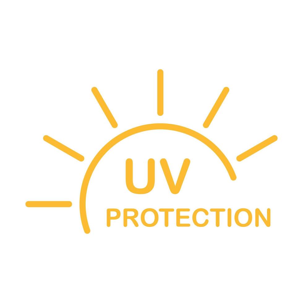 UV-straling pictogram vector zonne-ultraviolet licht symbool voor grafisch ontwerp, logo, website, sociale media, mobiele app, ui illustratie.