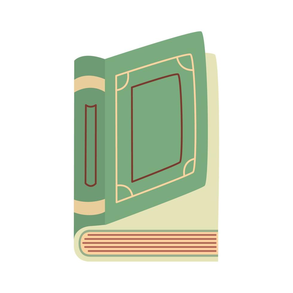 groen boek Gesloten vector