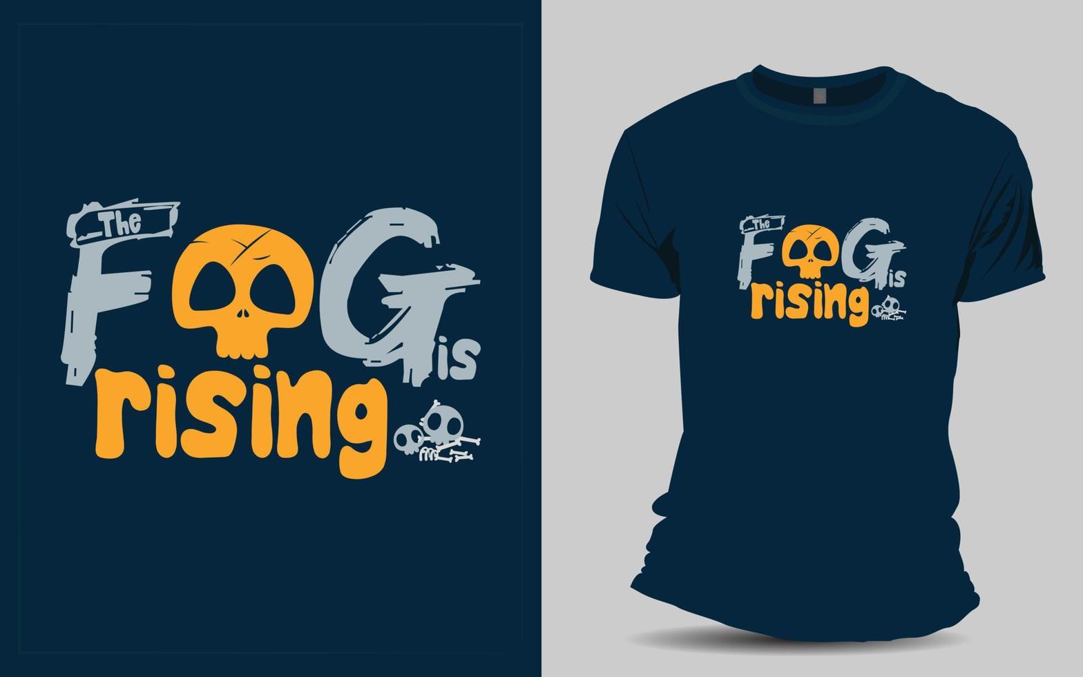 eng halloween t-shirt ontwerp vector