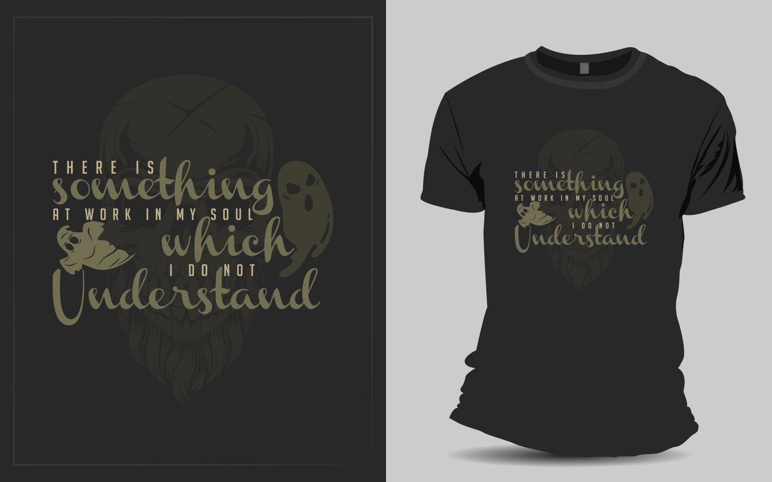 eng halloween t-shirt ontwerp v2 vector