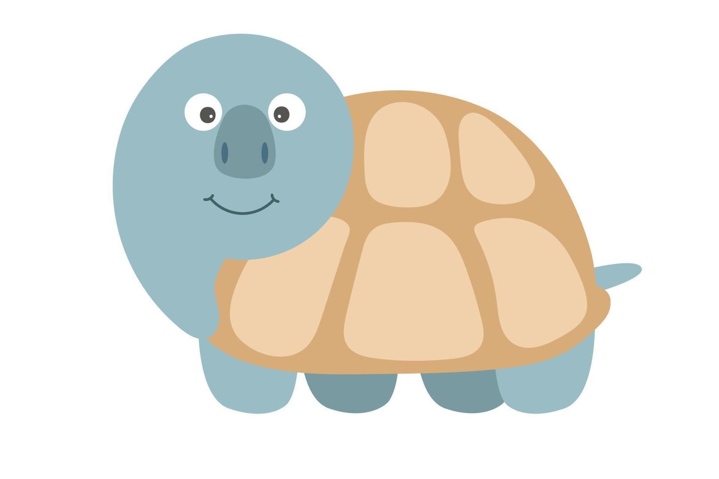 grappig vector schildpad. tekenfilm karakter. Afrikaanse dier. grappig vriendelijk. grappig schattig schildpad. aanbiddelijk weinig Afrikaanse dier voor mode afdrukken kinderen slijtage kinderkamer poster uitnodiging groet kaart ontwerp