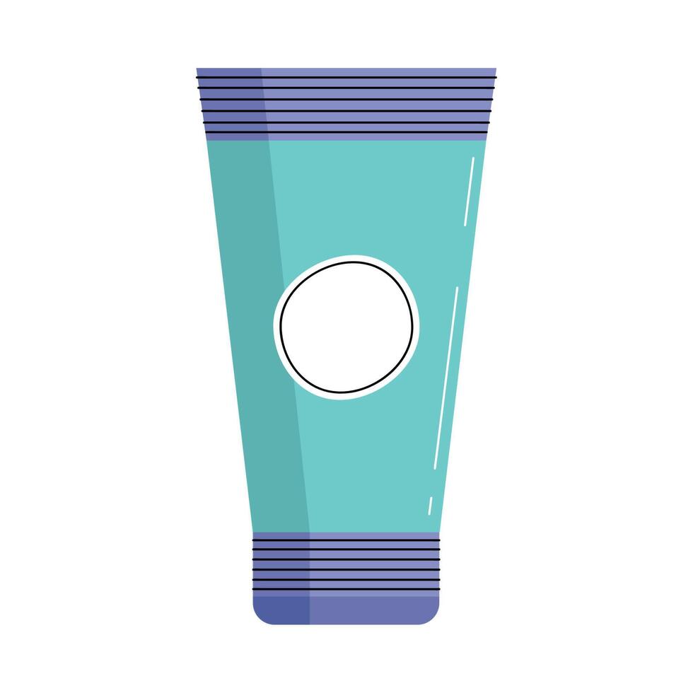 crème tube product vector